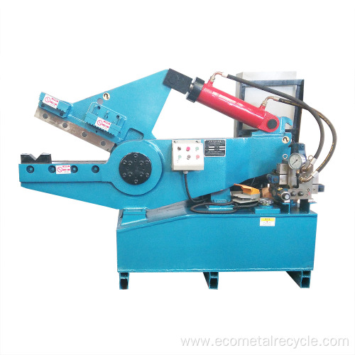 Scrap Copper Tube Round Steel Alligator Cutting Machine